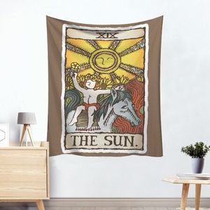 Tapestry or Bed Cover Tarot Card